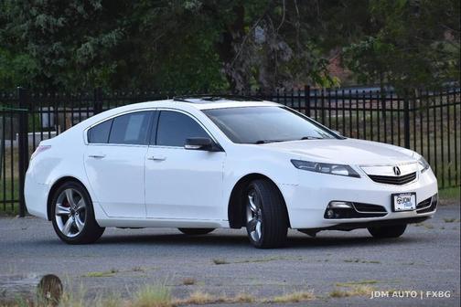 White 2012 Acura TL Technology