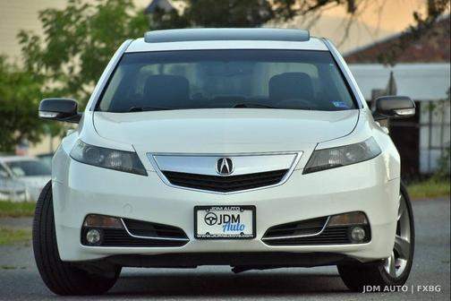 White 2012 Acura TL Technology