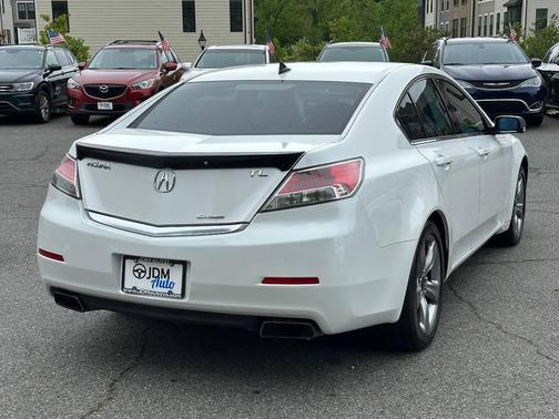 White 2012 Acura TL Technology