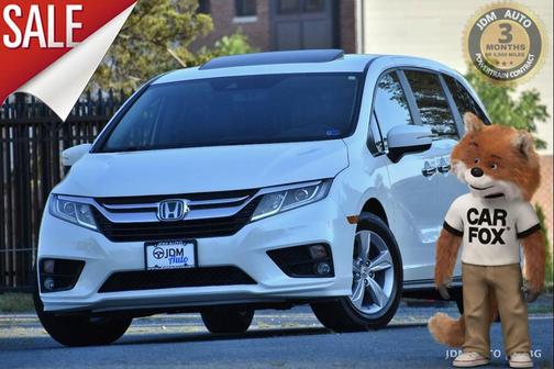 White 2018 Honda Odyssey EX-L
