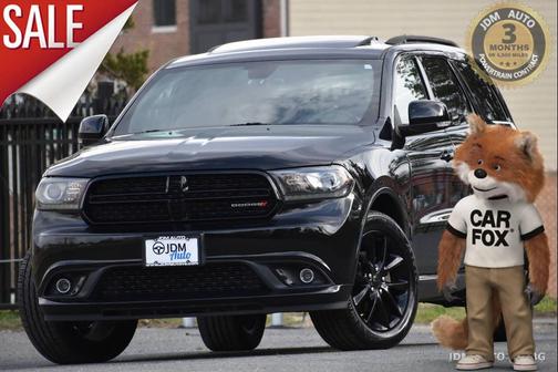 Black 2017 Dodge Durango GT