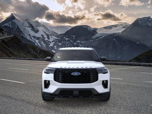 White 2026 Ford Explorer ST-Line