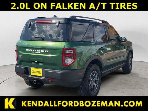 Eruption Green Metallic 2023 Ford Bronco Sport Badlands