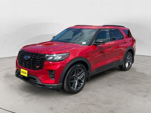 Rapid Red Metallic Tinted Clearcoat 2025 Ford Explorer ST