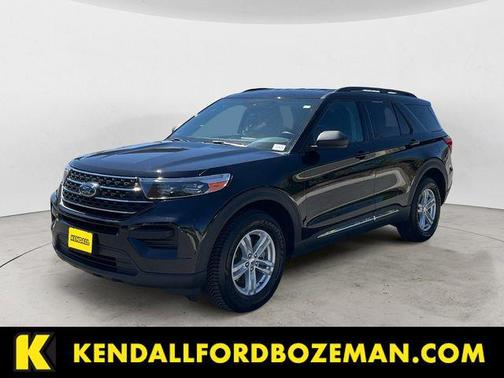 Agate Black Metallic 2023 Ford Explorer XLT