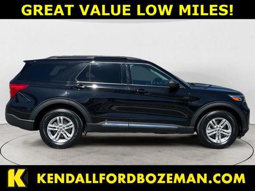 Agate Black Metallic 2023 Ford Explorer XLT