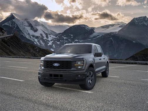 Agate Black Metallic 2025 Ford F-150 STX