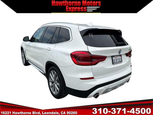 Alpine White 2018 BMW X3 xDrive30i