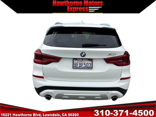 Alpine White 2018 BMW X3 xDrive30i