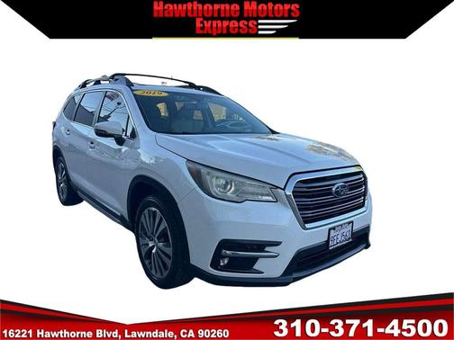 Crystal White Pearl 2019 Subaru Ascent Limited 7-Passenger
