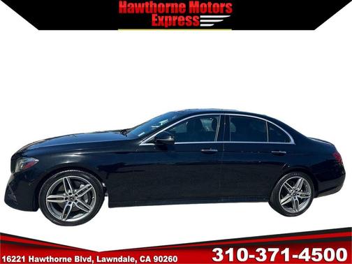 Black 2018 Mercedes-Benz E-Class RWD Sedan