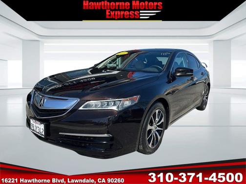BLACK 2016 Acura TLX Tech