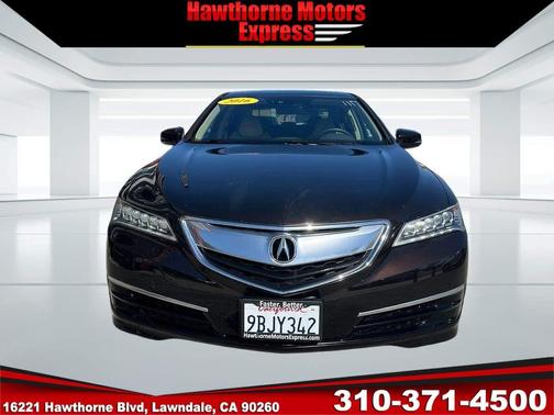 BLACK 2016 Acura TLX Tech