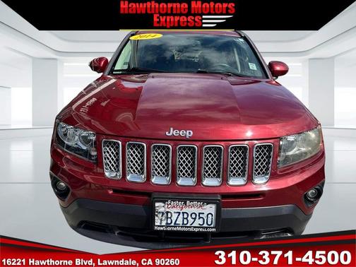 Deep Cherry Red Crystal Pearlcoat 2014 Jeep Compass Latitude