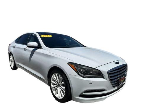 Casablanca White 2015 Hyundai Genesis 3.8