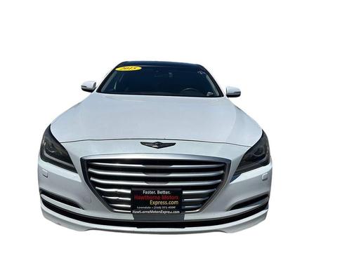 Casablanca White 2015 Hyundai Genesis 3.8