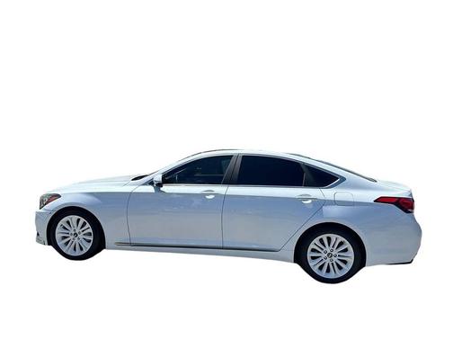 Casablanca White 2015 Hyundai Genesis 3.8