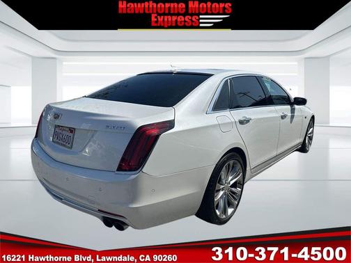 Crystal White Tricoat 2017 Cadillac CT6 3.0L Twin Turbo Platinum