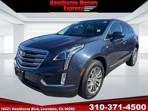 Harbor Blue Metallic 2018 Cadillac XT5 Luxury