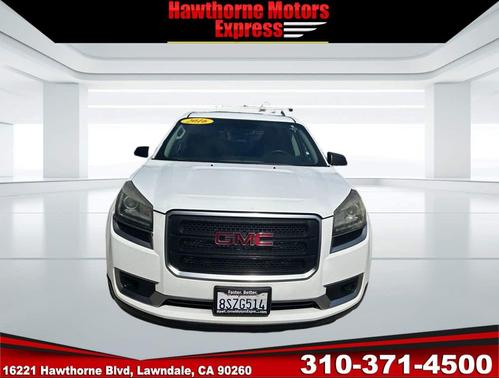 Summit White 2016 GMC Acadia SLE-2