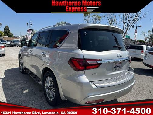 Liquid Platinum 2020 INFINITI QX80 Luxe