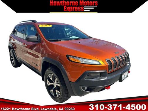 Mango Tango Pearlcoat 2014 Jeep Cherokee Trailhawk
