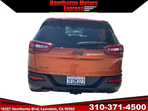 Mango Tango Pearlcoat 2014 Jeep Cherokee Trailhawk