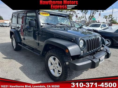 2018 Jeep Wrangler JK Unlimited Sport