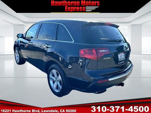 Crystal Black Pearl 2010 Acura MDX 3.7L Technology