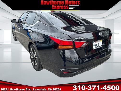 Super Black 2021 Nissan Altima 2.5 SV