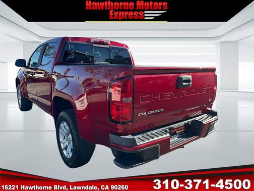 Cherry Red Tintcoat 2021 Chevrolet Colorado LT
