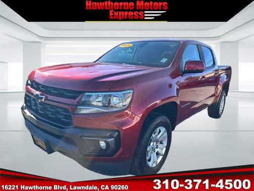 Cherry Red Tintcoat 2021 Chevrolet Colorado LT