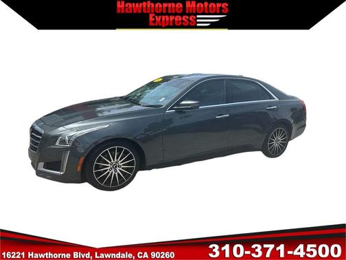 Phantom Gray Metallic 2016 Cadillac CTS 2.0L Turbo Luxury