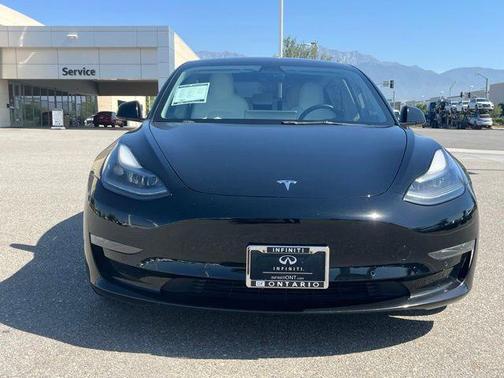Solid Black 2022 Tesla Model 3 Performance