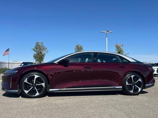 Zenith Red Metallic 2023 Lucid Air Touring