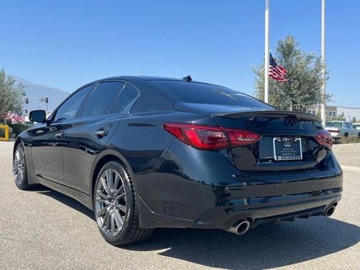 Black Opal Metallic 2023 INFINITI Q50 3.0t RED SPORT 400