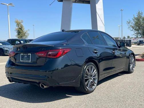 Black Opal Metallic 2023 INFINITI Q50 3.0t RED SPORT 400