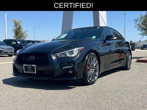 Black Opal Metallic 2023 INFINITI Q50 3.0t RED SPORT 400