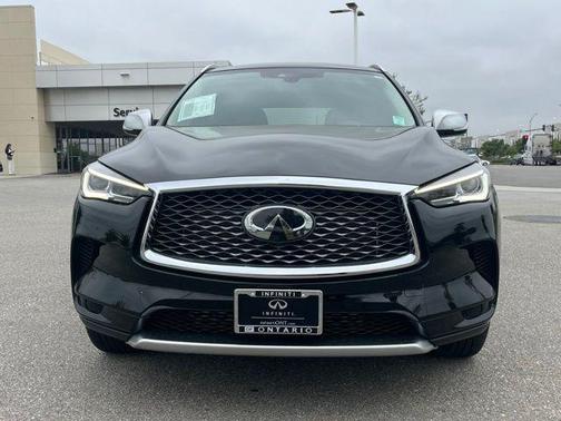 Black Obsidian 2025 INFINITI QX50 Luxe AWD