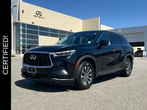 Mineral Black 2025 INFINITI QX60 Pure