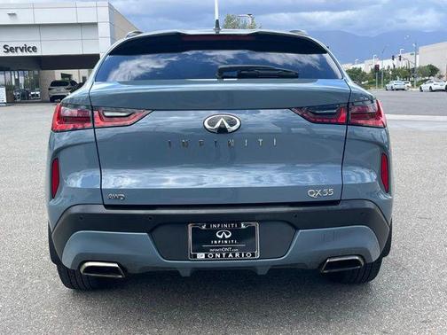 Slate Gray 2023 INFINITI QX55 LUXE