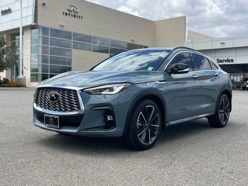 Slate Gray 2023 INFINITI QX55 LUXE