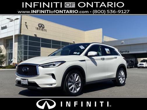 Majestic White 2019 INFINITI QX50 ESSENTIAL