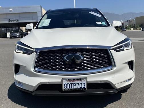 Majestic White 2019 INFINITI QX50 ESSENTIAL