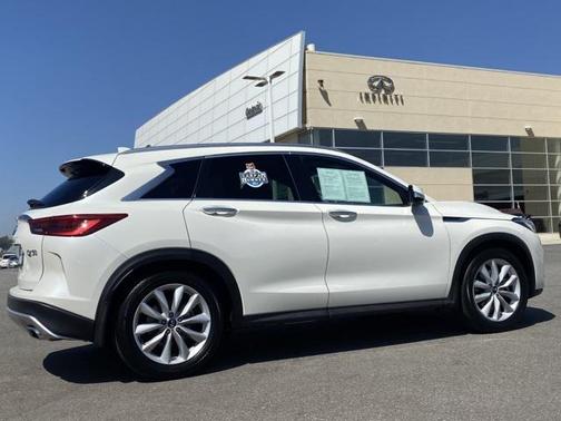 Majestic White 2019 INFINITI QX50 ESSENTIAL