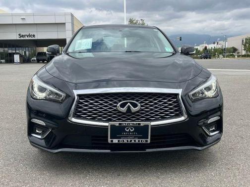 Black Obsidian 2023 INFINITI Q50 3.0t LUXE