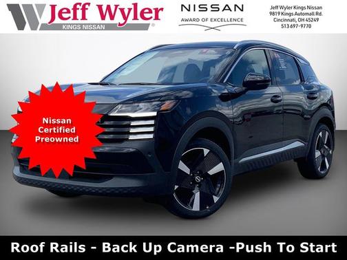 Super Black 2025 Nissan Kicks SR