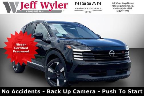 Super Black 2025 Nissan Kicks SR