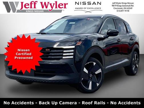 Super Black 2025 Nissan Kicks SR