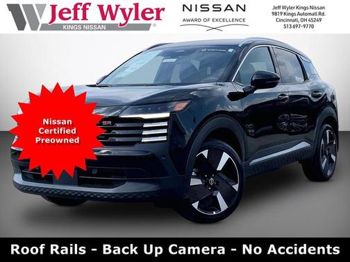 Super Black 2025 Nissan Kicks SR
